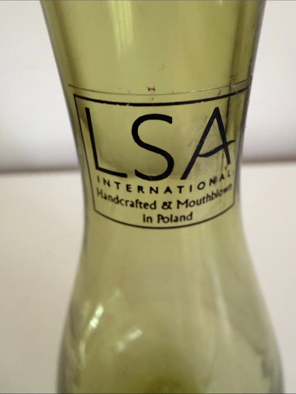 LSA handblown teardrop